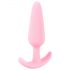 Plug Anal Mini "Cuties" de Silicona - Rosa (2,1 cm)