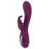 Sonrisa - Vibrador triple motor con brazo clitorial (lila)