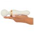 Vibrador masajeador luminoso You2Toys (blanco)