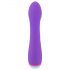 Vibrador G-punto recargable, lila y resistente al agua