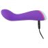 Vibrador G-punto recargable, lila y resistente al agua