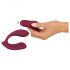 Vibrador portátil Rosenrot rojo recargable con control remoto