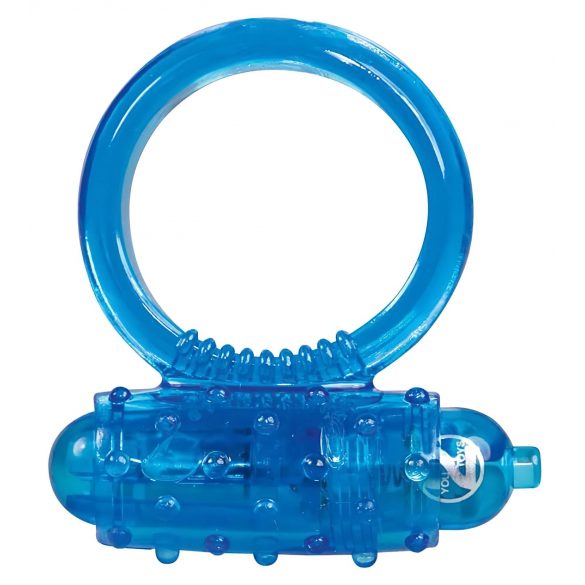 You2Toys - Anillo vibrador de silicona pura (azul)