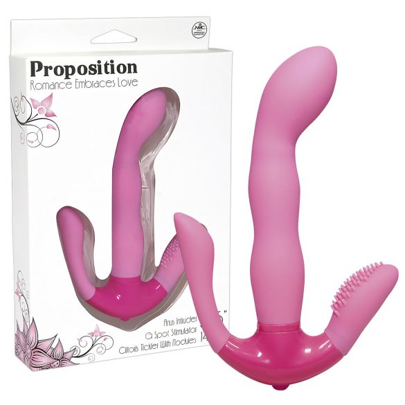 Propuesta - vibrador triple placer