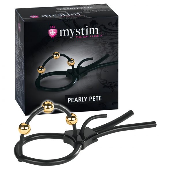 mystim Pearly Pete - Estimulador eléctrico para el pene