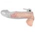 Crystal Skin - Funda Vibradora Extensible para Pene