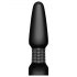 b-Vibe - Vibrador anal negro con cuentas giratorias recargable