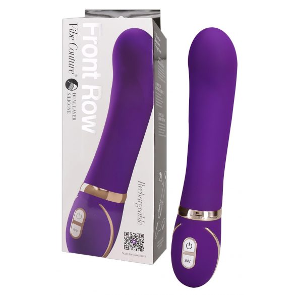 Vibe Couture Front Row - Vibrador punto G (lila)