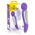 SMILE Wand - Vibrador masajeador doble motor (lila)