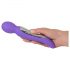 SMILE Wand - Vibrador masajeador doble motor (lila)