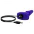 b-Vibe Trio - Vibrador Anal de 3 Motores (Morado)