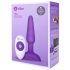 b-Vibe Trio - Vibrador Anal de 3 Motores (Morado)