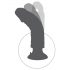 Vibrador King Cock 25cm con base - natural