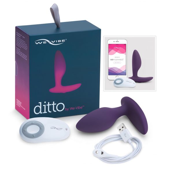 We-Vibe Ditto - Vibrador anal recargable (lila)