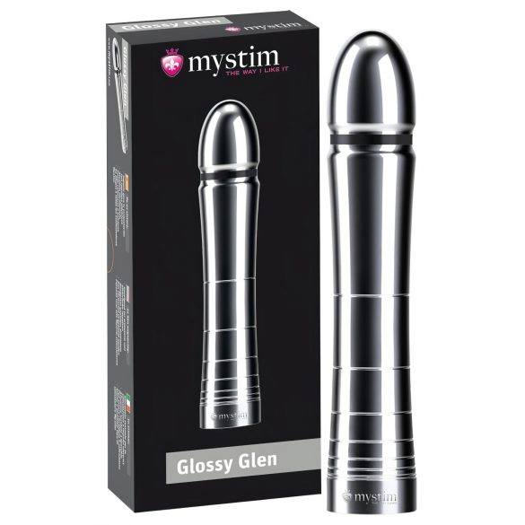 Electro Glossy Glen - Dildo eléctrico