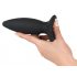 Pequeño Vibrador Anal Iniciante Recargable Negro