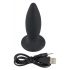 Pequeño Vibrador Anal Iniciante Recargable Negro