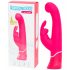 Happyrabbit Punto G - vibrador rosa con brazo estimulador, resistente al agua