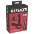 Masajeador You2Toys: Vibrador prostático caliente (negro)