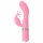 Pillow Talk Kinky - vibrador recargable de punto G con dos motores (rosa)