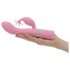 Pillow Talk Kinky - vibrador recargable de punto G con dos motores (rosa)