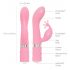 Pillow Talk Kinky - vibrador recargable de punto G con dos motores (rosa)