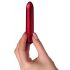 Scarlet Velvet: Mini vibrador labios 10 ritmos - Rojo