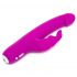 Happyrabbit Realista Slim - vibrador con brazo (morado)