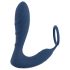 You2Toys Plug Prostático - Vibrador Anal con Anillo para Pene (Azul)