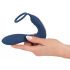 You2Toys Plug Prostático - Vibrador Anal con Anillo para Pene (Azul)