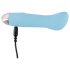 Cuties Mini Blue - vibrador recargable para punto G (turquesa)