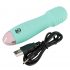 Cuties Mini Wand - masajeador vibrador mini recargable (verde)