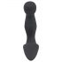 Rebel - Vibrador anal ondulado recargable para principiantes (negro)