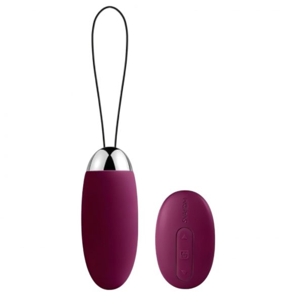 Svakom Elva - Huevo vibrador con control remoto recargable (violeta)