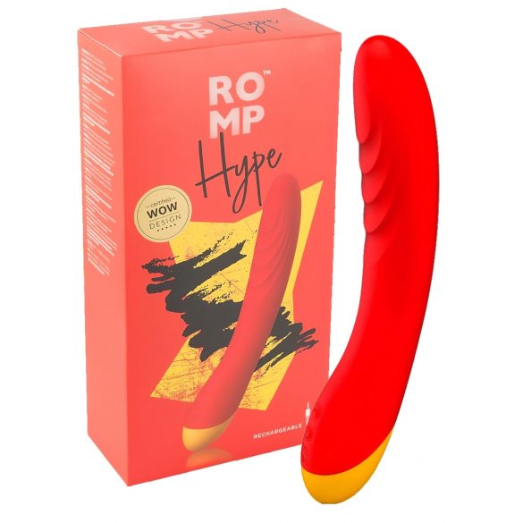 ROMP Hype - Vibrador G-punto impermeable (naranja)