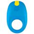 ROMP Juke - Anillo vibrador azul y resistente al agua