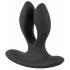 XOUXOU - Vibrador anal de doble punta recargable (negro)