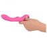 You2Toys Dual Petit: vibrador rosa de doble motor recargable