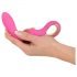 You2Toys Dual Petit: vibrador rosa de doble motor recargable