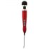 Doxy Die Cast 3 Wand - masajeador vibrador rojo (con cable)