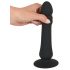 Vibrador anal empuje Black Velvet (negro)