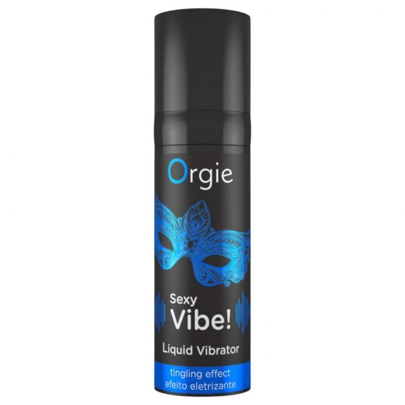 Orgie Sexy Vibe Líquido - vibrador unisex en gel (15ml)