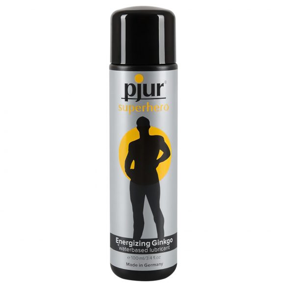 pjur superhero - lubricante energizante para hombres (100ml)