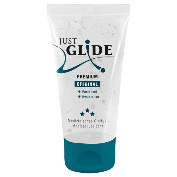 Just Glide Premium Original - lubricante vegano a base de agua (50 ml)