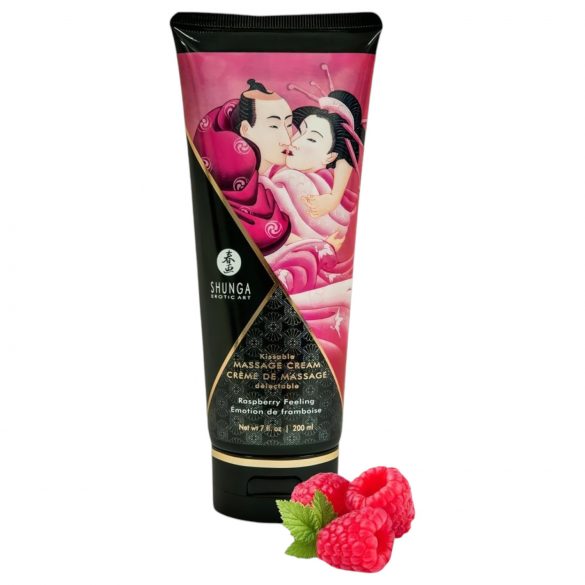 Shunga - crema de masaje - frambuesa (200ml)