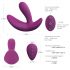 Cotoxo Saddle - Vibrador prostático remoto (violeta)