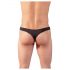 Showmaster tanga para hombres (negro)