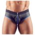 Svenjoyment - jockstrap abierto (negro-azul) - L