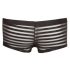 Boxer transparente a rayas (negro) - M