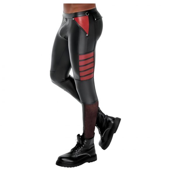 NEK - pantalones largos (negro-rojo) - M